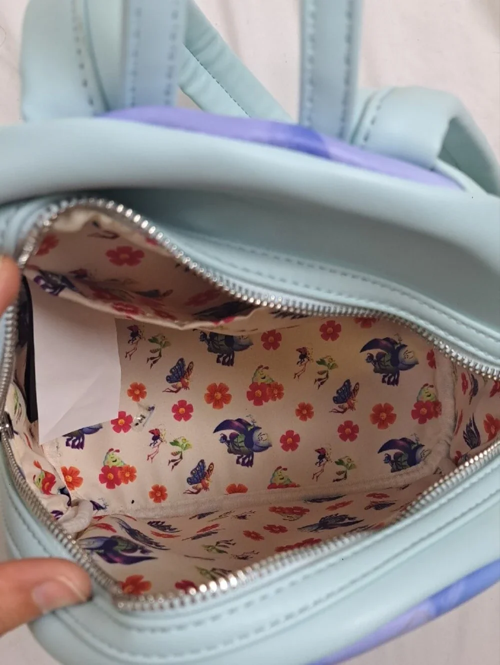 Loungefly x Pixar A Bug’s Life Mini Backpack Earth Day Colorful Floral Kidcore